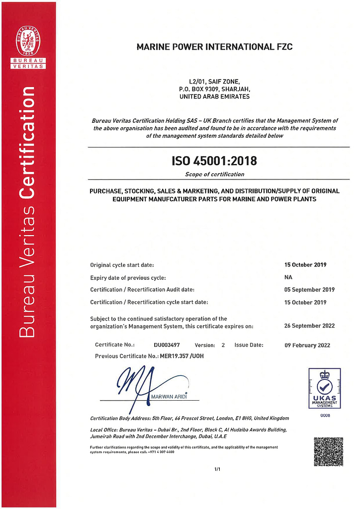  ISO 45001- 2018